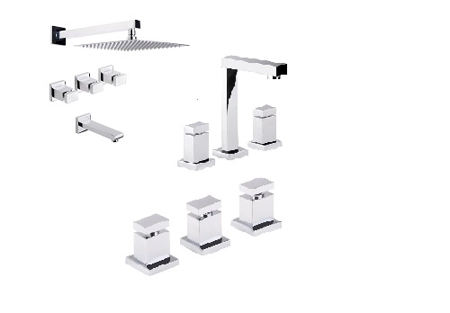 ESTALGRIF COMBO LAVAT/BIDET/BAÑE C/TRANSF HAAZ BS AS CROMO