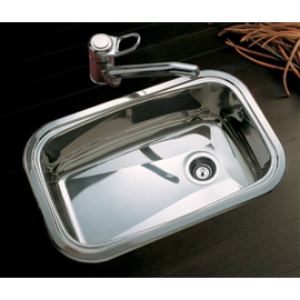 Bacha de cocina Simple Johnson E60CR c/antirrebalse