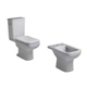Baño Ferrum Trento Inodoro Bidet Dep. Tapa + &