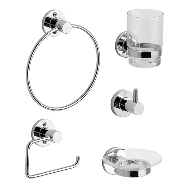 Kit accesorio de baño FV arizona 5 piezas 0179.05/B1-CR