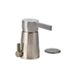 Griferia bidet monocomando steel 70-205-CR Peirano