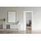 Atrim contramarco pecho paloma eps blanco mate 70x15mm 2.5mts 3000