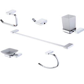 Accesorios de baño Peirano Linea 13000 6 Pzas cr
