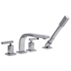 Grifería de hidromasaje FV dominic con duchador 0213R/85L-CR