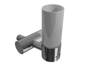 Accesorio Andez Portavaso De Aplicar Con Vaso Thrix Cromo