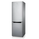 Heladera Samsung 328L silver freezer inferior