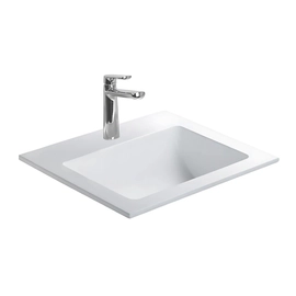 Bacha de lavatorio Ferrum symi blanco 1 Ag SYM-MS-010-BL