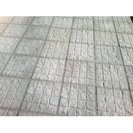 Piso de cemento Lanik 40x40 Adoq.recto gde gris 2303