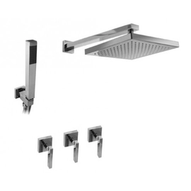 Griferia ducha 2 vias y duchador Hidromet Block lever