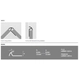 Guardacanto Atrim Plus Pvc 9mm 2,44 mts gris claro 210