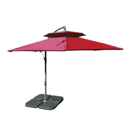 Sombrilla Banana Roja 2.7 MTS 95-023-102 Tromen