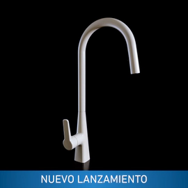 Griferia de cocina monocomando Ultragrif Amber white light tan UGLE203W11