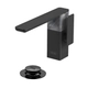Grifería de lavatorio Novum hito monocomando negro 0181/J5N-FB