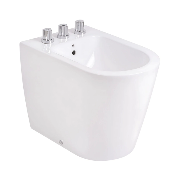 Bidet inspira round 3 agujeros blanco Roca
