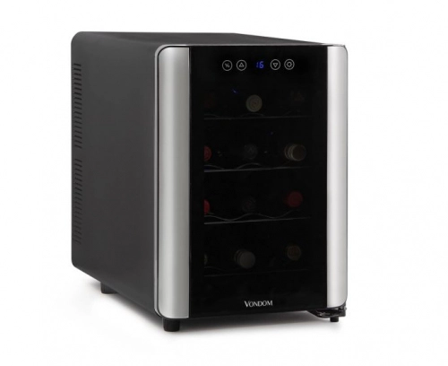 Cava de vinos Vondom P/12 botellas T12 ACERO