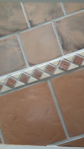 Piso de cemento Lanik 33x33 Elba Terracota 2104