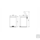 Cesto Linea Brasil 3lts Tramontina 94538/103