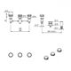 Griferia de bidet/transf Hidromet Luxury cr