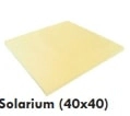Piso Atermico Lanik 40x40 Solarium blanco 6109