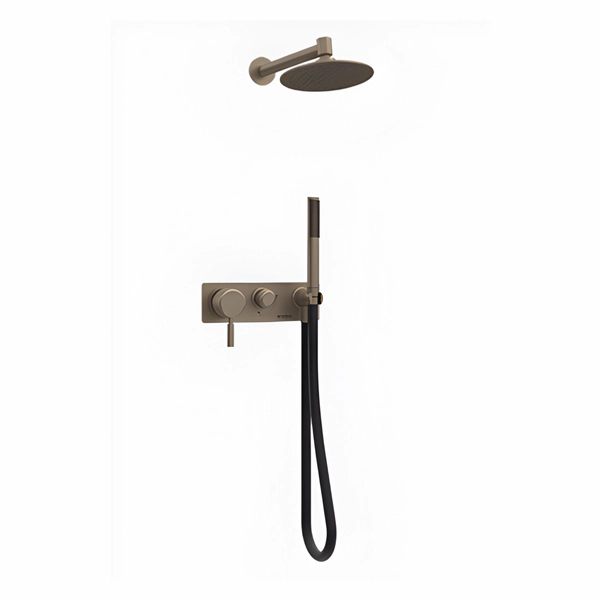 Monocomando de ducha Andez con duchadorxxl Cross 0626.17.1.05.05