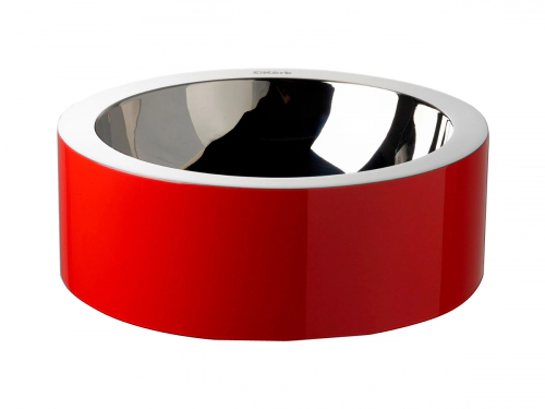 Bacha de acero Korb Akira rojo 1510