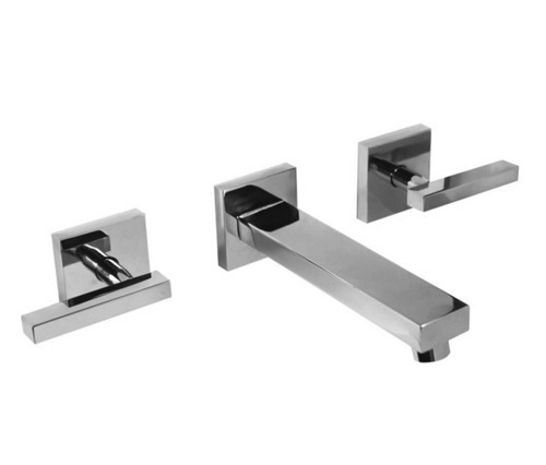 Griferia baño Hidromet Lavatorio De Pared Block Lever Cromo