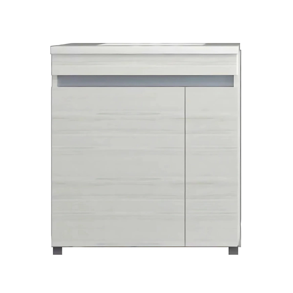 Vanitory Schneider 70cm aqua sin mesada blanco texturado