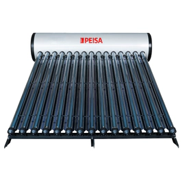 Termotanque solar presurizado Peisa resistencia electrica