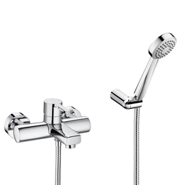 Grifería de ducha Roca naia cromo monocomando A5A0196C0L