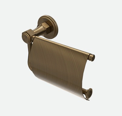 ANDEZ PORTARROLLO CON TAPA ANTIQUE BRONCE VIEJO