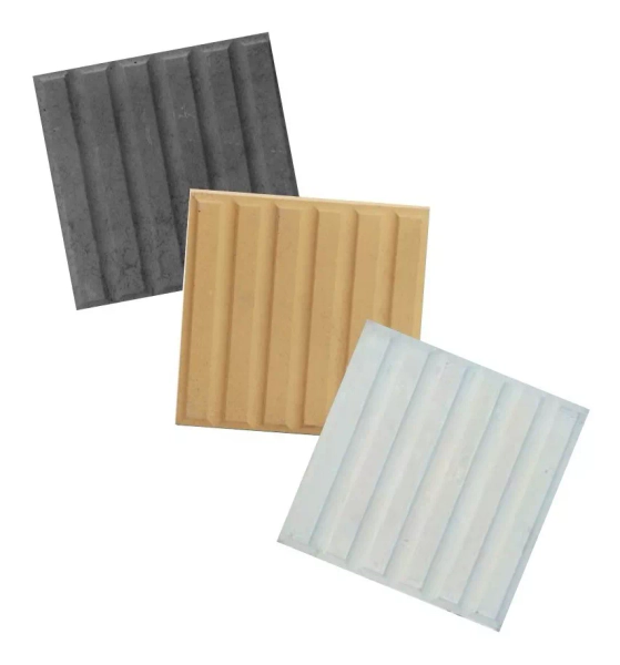 Baldosa Lanik 20x20 vainilla 6 panes gris