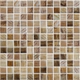 Revestimiento Piu 30x30 Mosaico Materia chocolat MATCH30030