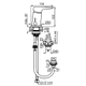 Grifería de bidet FV jana monocomando 0189/M1-CR