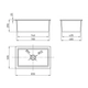 Bacha de cocina Ferrum country grande PIL-PC-003-BL