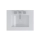 Mesada Ferrum Cadria 60 Cm 3 Ag LX63F CDR-MS-004-BL