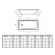 Bañera Ferrum 160 cm serena acrilico blanca SER-BA-160-BL