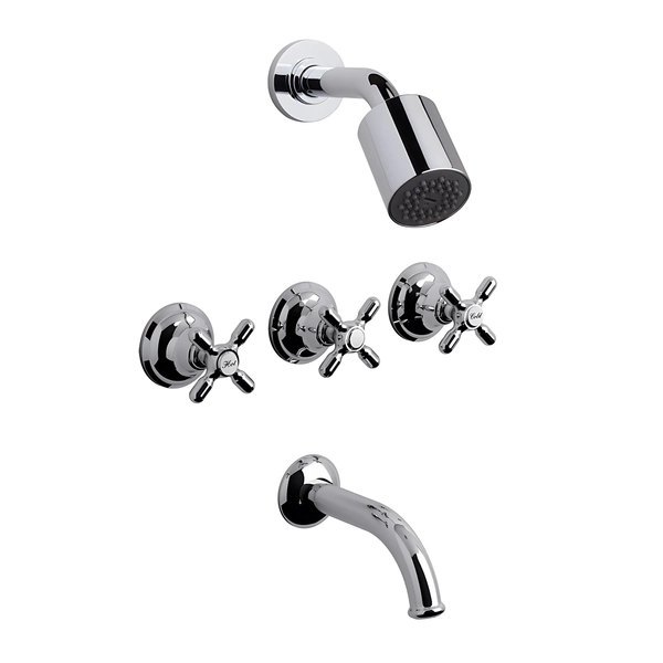 Grifería de ducha FV newport plus con transferencia 0103/B2P-CR