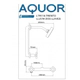 Griferia de ducha Aquor Trento dos llaves cr LTR118