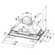Campana de empotrar Spar Inca box 60 3499-127
