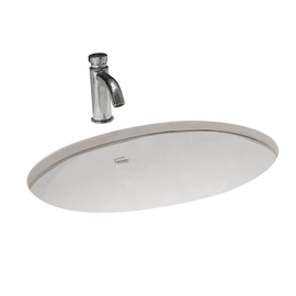 Bacha de lavatorio Ferrum armonica esquel bajo mesada blanca