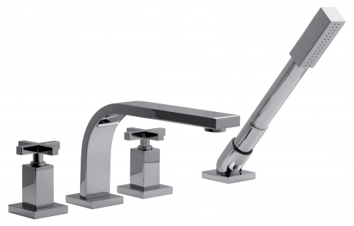 Griferia Hidromasaje FV Dominic c/ducha Manual 0213R/85-CR