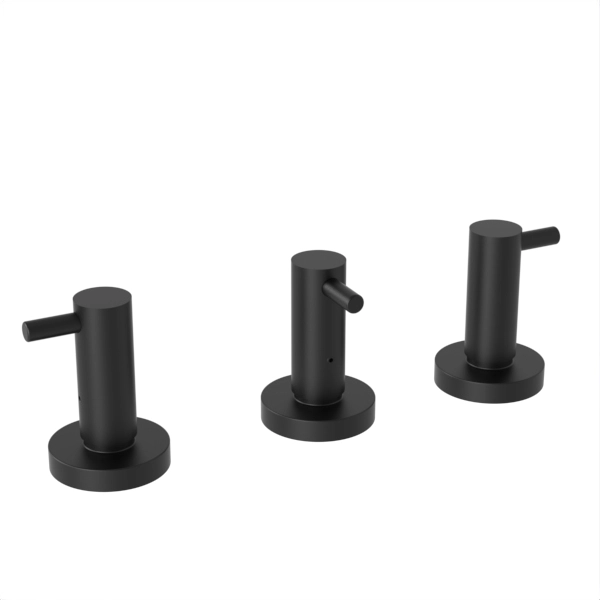 Griferia de bidet Hidromet Jet black 03702NEGR