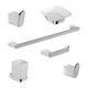 Accesorios de baño Peirano soria set 6 piezas 16006