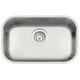 Bacha de cocina Tramontina 47x30x17cm lavínia 47BL satinado 94022102