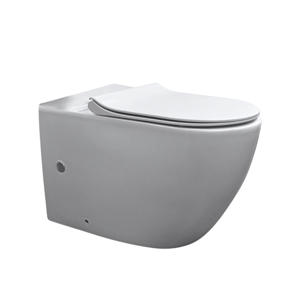 Inodoro largo c/asiento Peirano Stone blanco ino104-1(B)