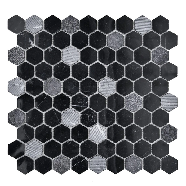 Malla Misiones 30x30 hexamar 2 nero sm0312