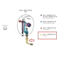 Repuesto Ferrum conjunto conexion espacio VTC11 REP-RX-024-00