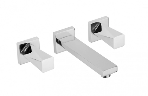 Grifería Lavatorio Pared Estalgrif Haaz New York Cromo 560/011-00