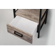 Mueble Campi Iron 50 C/mesada de loza 3ag.