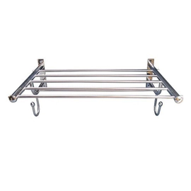 Accesorio Organizador Toallero Repisa - Niquel Cromo Kurymar